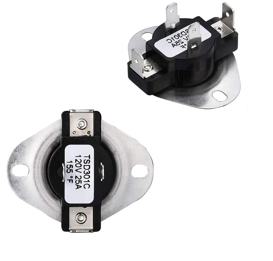 Whirlpool 3387134 3977767 Dryer Thermostat Kit Replacement
