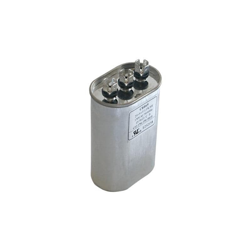 Oval Dual Run Capacitor 25/3 MFD 370 V