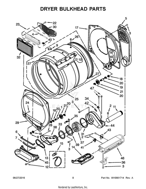 Maytag Shaft WPW10359271