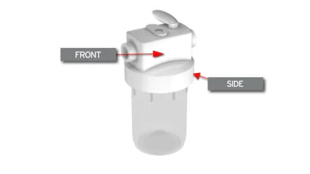 Water filter model number location