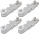 8268743 Roller Assembly 4 pack Replacement for Whirlpool