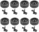 WD12X10136 Roller Kit (Lower Rack) Replacement for GE